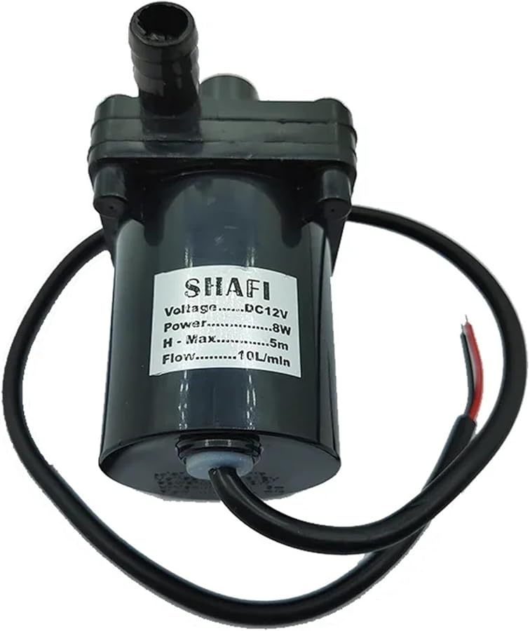 DC12V 8W 10LPM Submersible Water Pump Large Flow Self Priming 9V to 12V - Image 3
